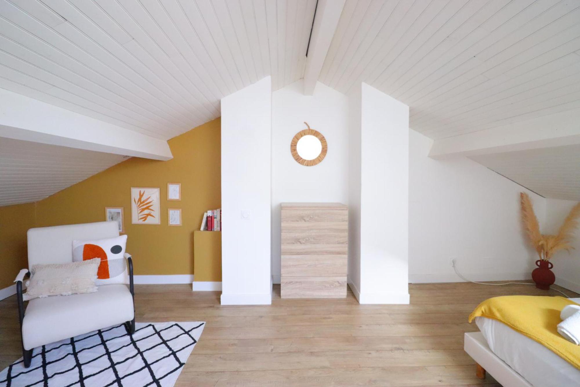 Le Boho - Charmant T3 Avec Climatisation Et Fibre Bergerac Habitación foto