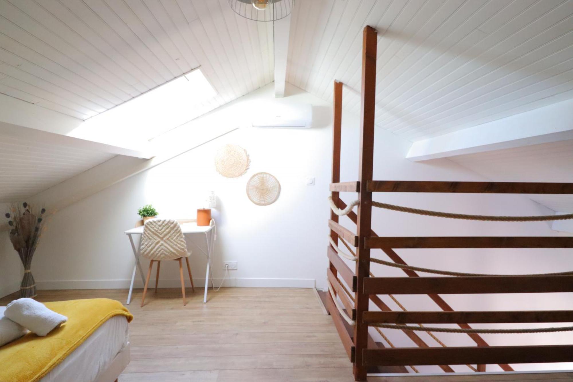 Le Boho - Charmant T3 Avec Climatisation Et Fibre Bergerac Habitación foto